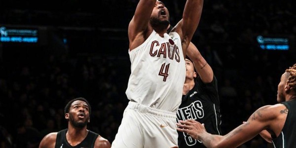 哈登22+9+8NBA历史第三人，米神缺阵双塔37分，骑士送篮网8连败